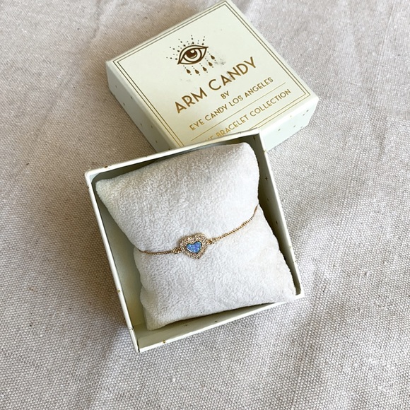 Pretty opal heart bracelet NWT - Picture 9 of 11